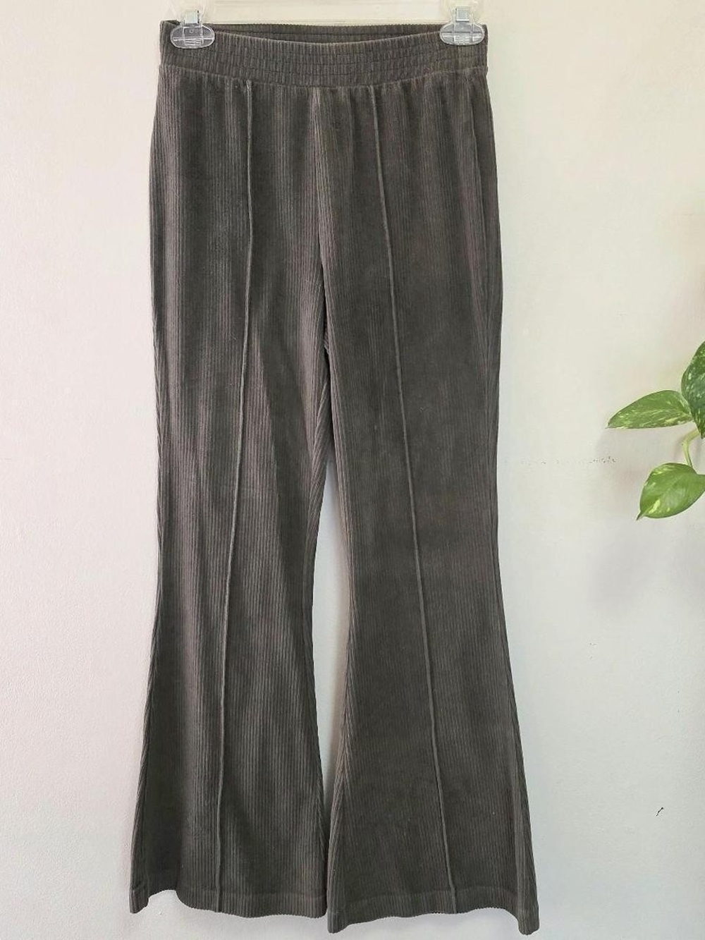 aerie Olive-green  Flare Lounge Pants
